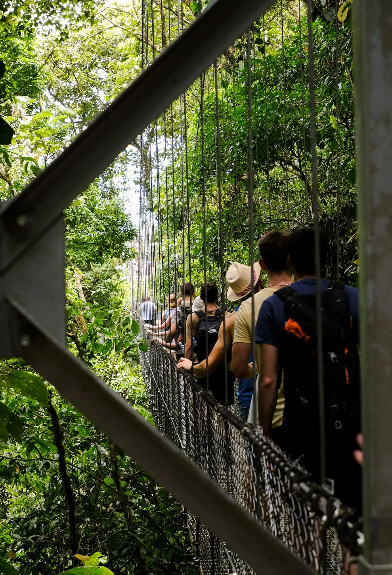 Costa Rica La Fortuna hangbrug