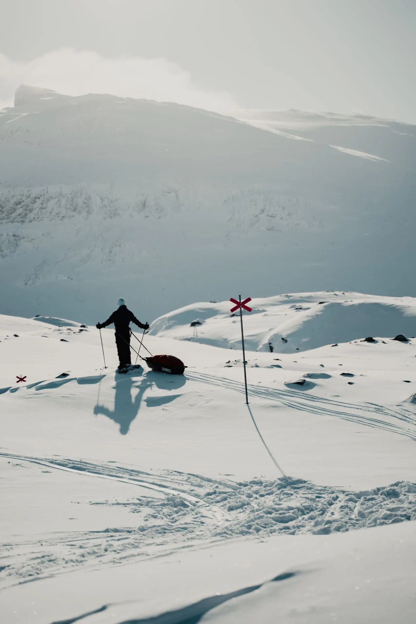 pulka kungsleden laponie suédoise