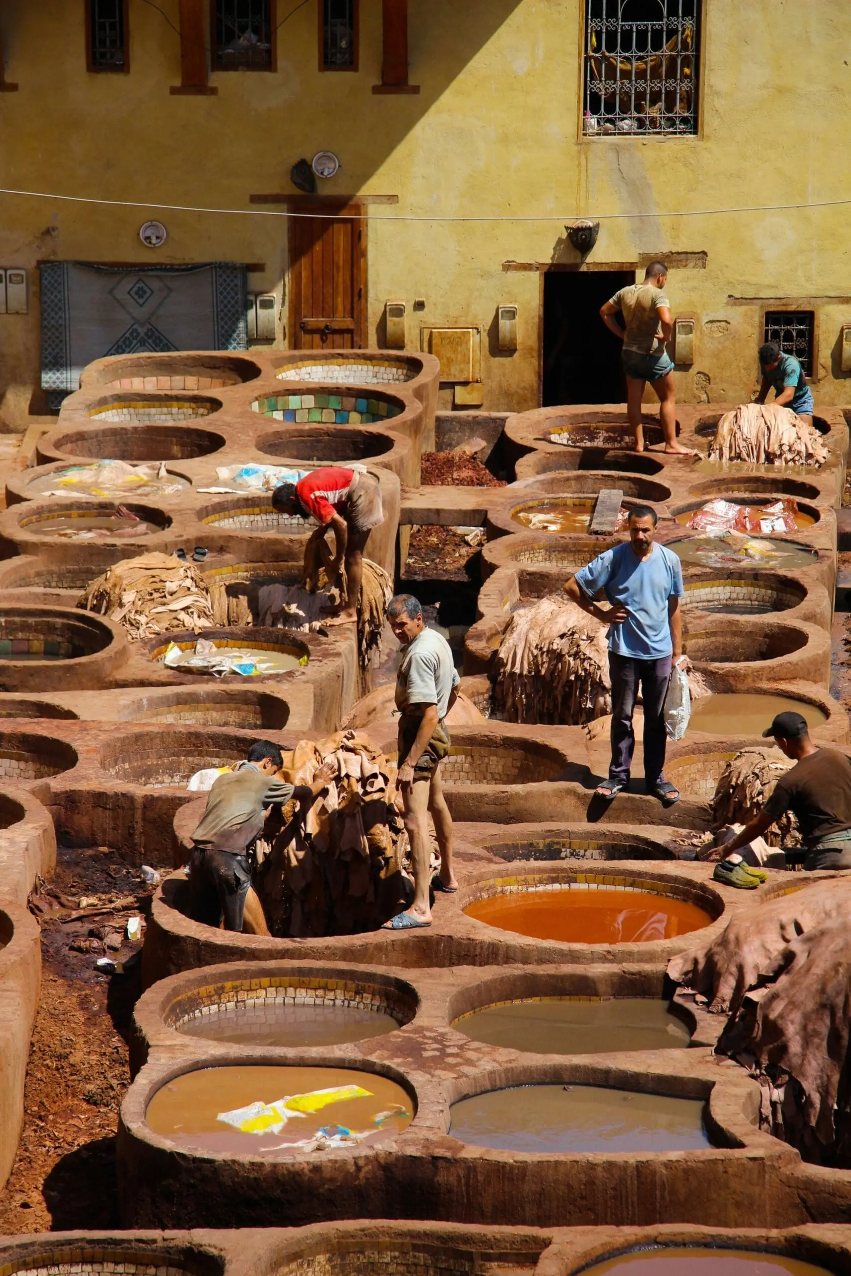 tannerries fès maroc