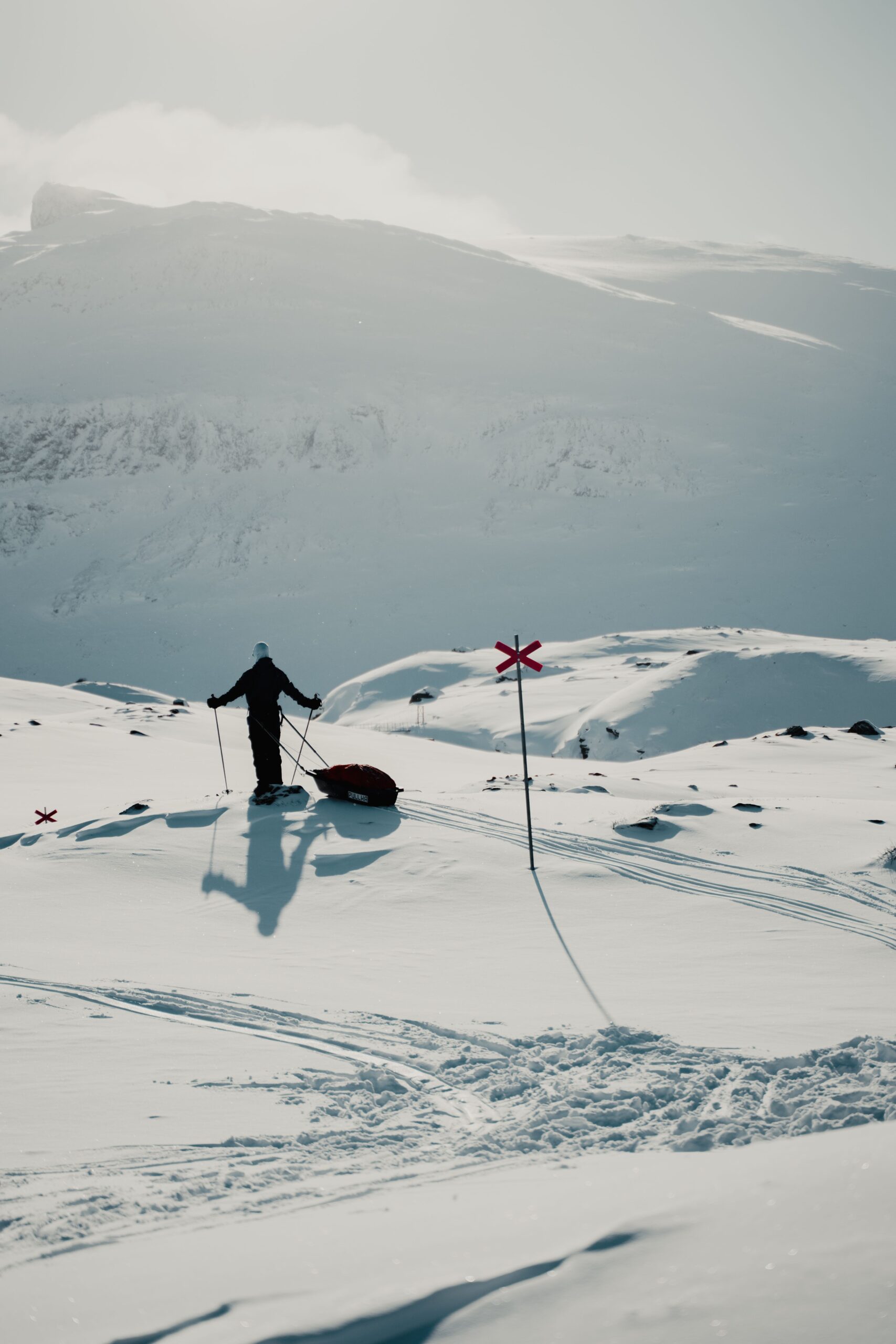 pulka kungsleden laponie suédoise