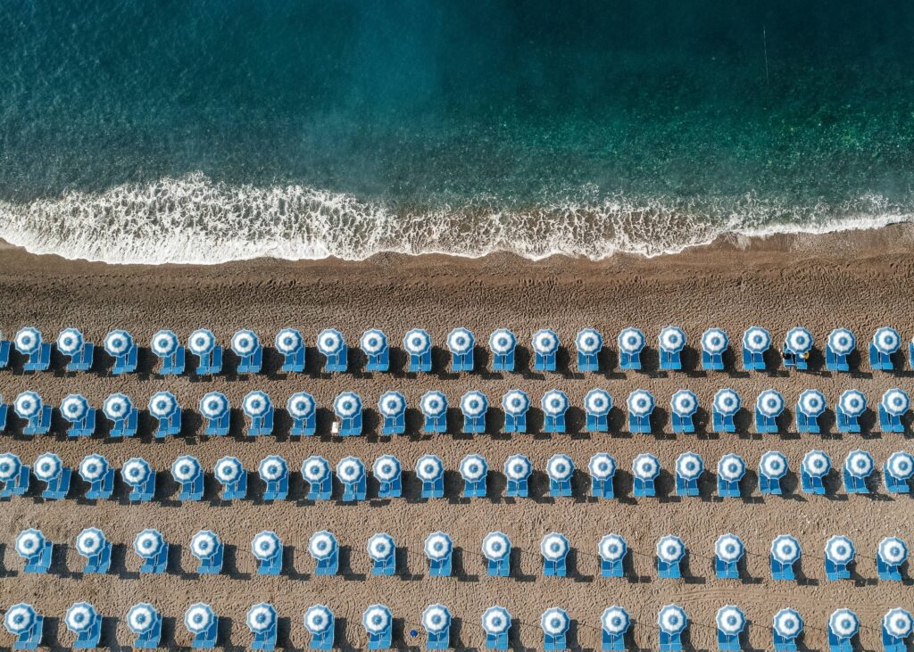 plage côte amalfitaine