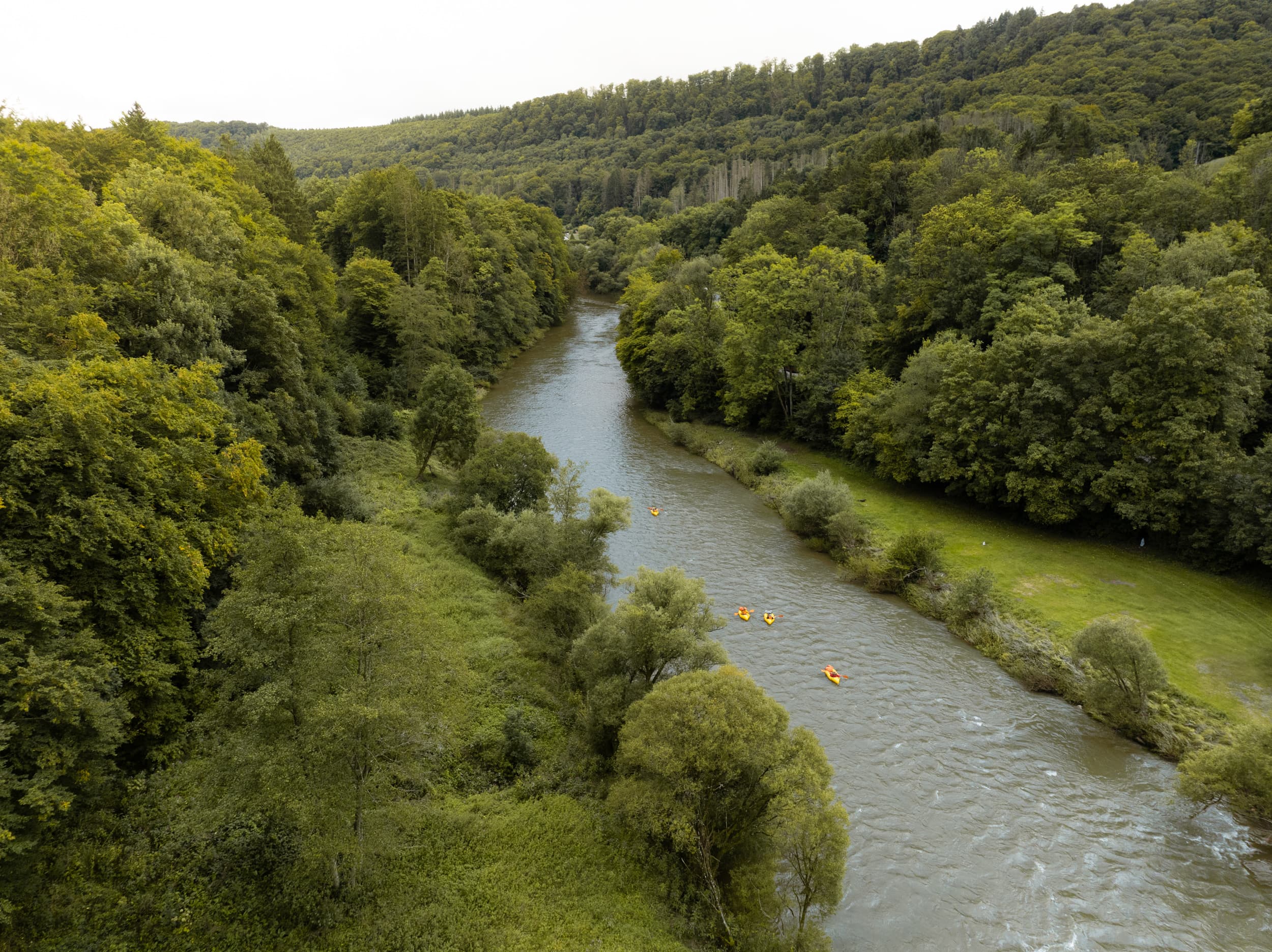Groepsreis mullerthal packraften
